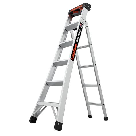 Little giant ladder lowes - Shop Little Giant Ladders MightyLite M5 Fiberglass 5-ft Type 1A- 300-lb Capacity Platform Step Ladder at Lowe's.com. Everyone needs an ultra-functional stepladder. If you are looking for a lightweight, comfortable-to-use stepladder that helps you safely reach those
